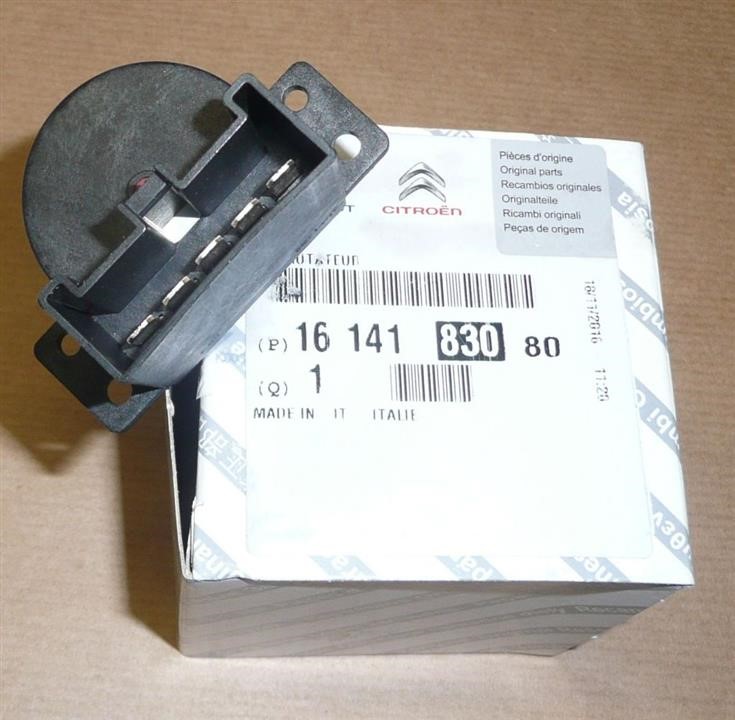 Резистор (опір) вентилятора пічки (опалювача салону) Citroen&#x2F;Peugeot 16 141 830 80