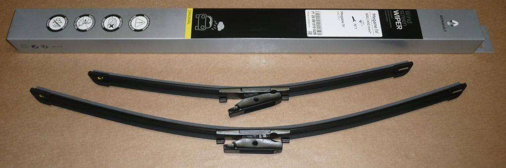 Комплект щеток стеклоочистителя бескаркасных 600/450 Renault 28 89 019 62R