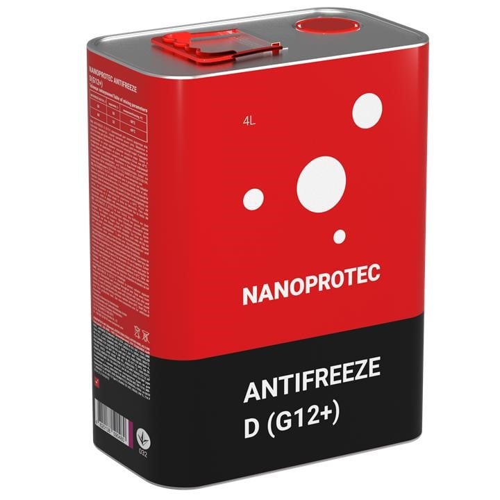 Nanoprotec NP 3203 504 Антифриз-концентрат G12+ ANTIFREEZE D -80°C, фиолетовий, 4 л NP3203504: Купити в Україні - Добра ціна на EXIST.UA!