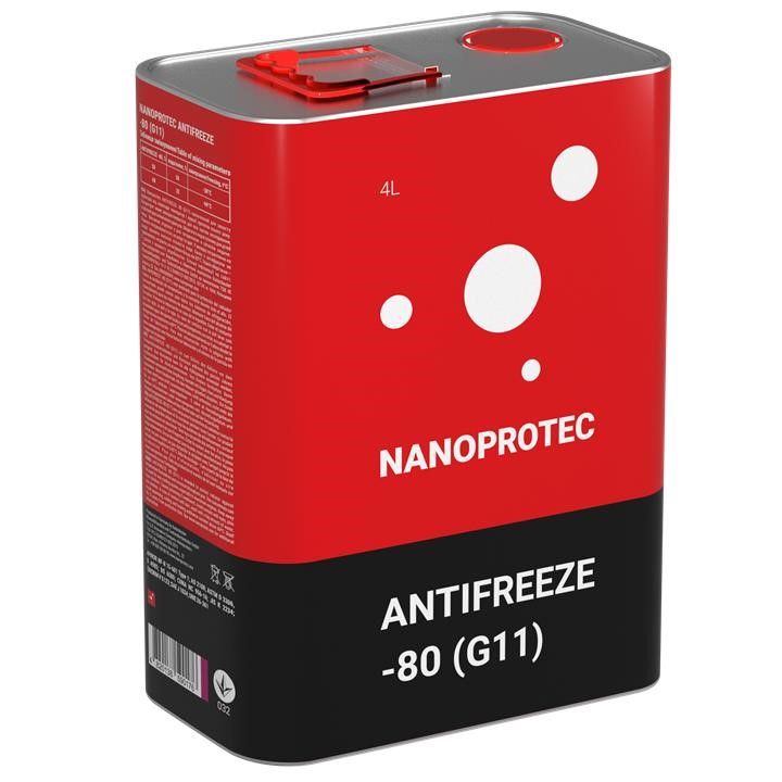 Nanoprotec NP 3202 504 Антифриз-концентрат G11 ANTIFREEZE -80°C, синій, 4 л NP3202504: Приваблива ціна - Купити в Україні на EXIST.UA!