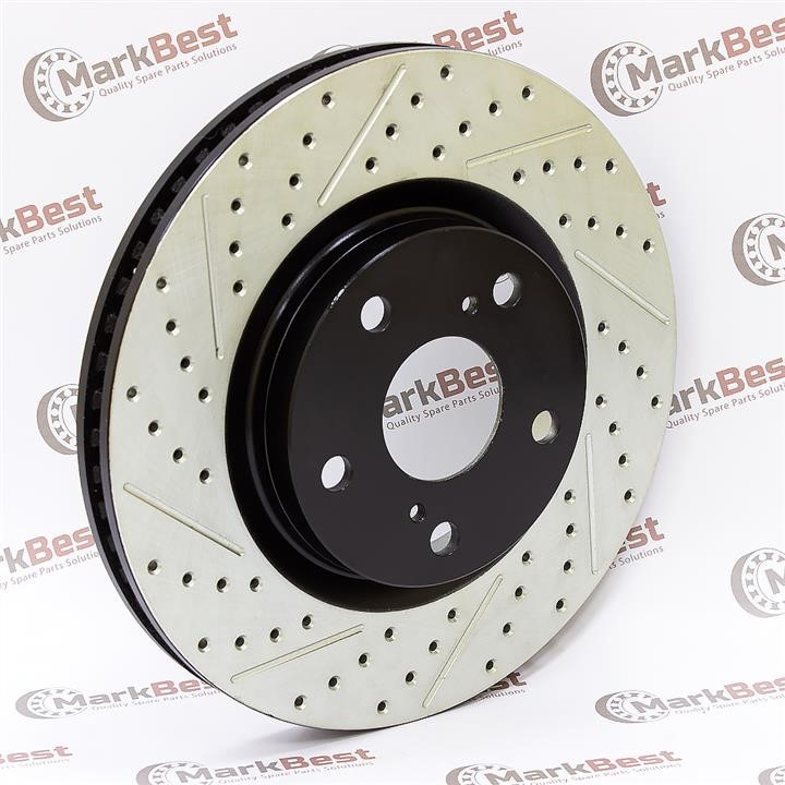 MarkBest MRB26024L Диск тормозной с насечками и перфорацией MRB26024L: Отличная цена - Купить в Украине на EXIST.UA! MRB26024L MarkBest Диск тормозной с насечками и перфорацией