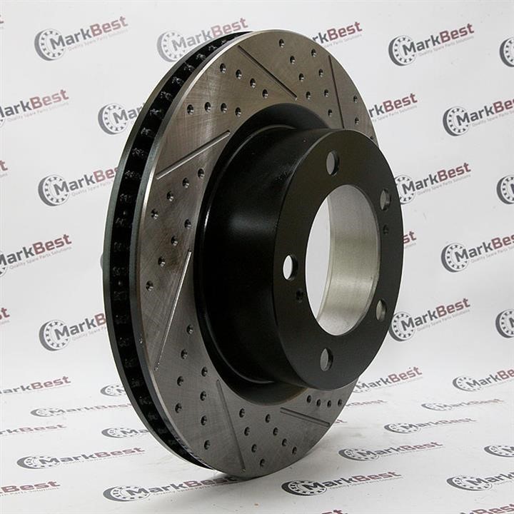 MarkBest MRB26042R Диск тормозной с насечками и перфорацией MRB26042R: Отличная цена - Купить в Украине на EXIST.UA! MRB26042R MarkBest Диск тормозной с насечками и перфорацией