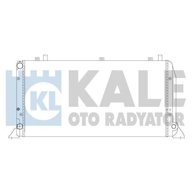 Kale Oto Radiator 367400 Радіатор охолодження двигуна 367400: Купити в Україні - Добра ціна на EXIST.UA!