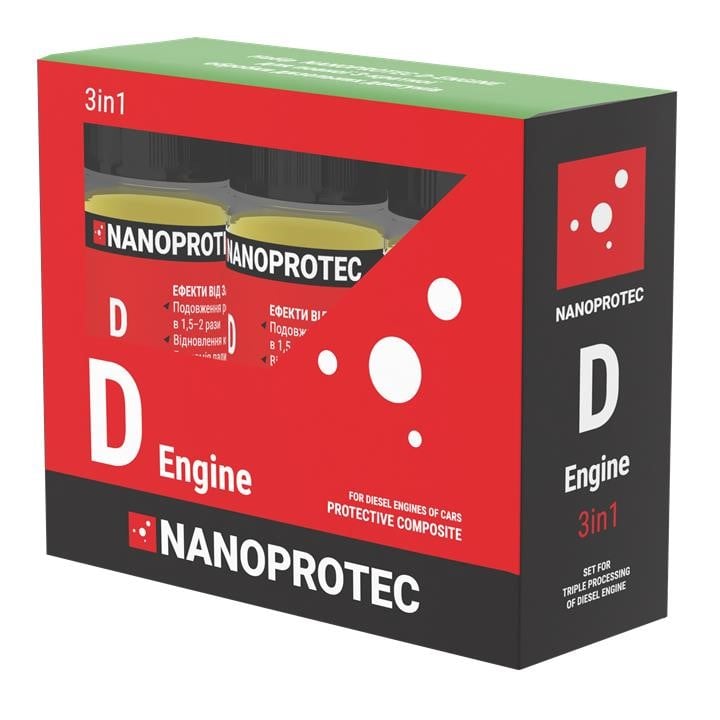 Nanoprotec ST 1100 004 Присадка в масло моторне Set Nanoprotec D-engine 3 in 1 ST1100004: Купити в Україні - Добра ціна на EXIST.UA!