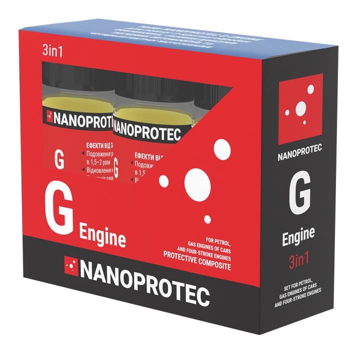 Nanoprotec ST 1100 003 Присадка в масло моторне Set Nanoprotec G-engine 3 in 1 ST1100003: Купити в Україні - Добра ціна на EXIST.UA!