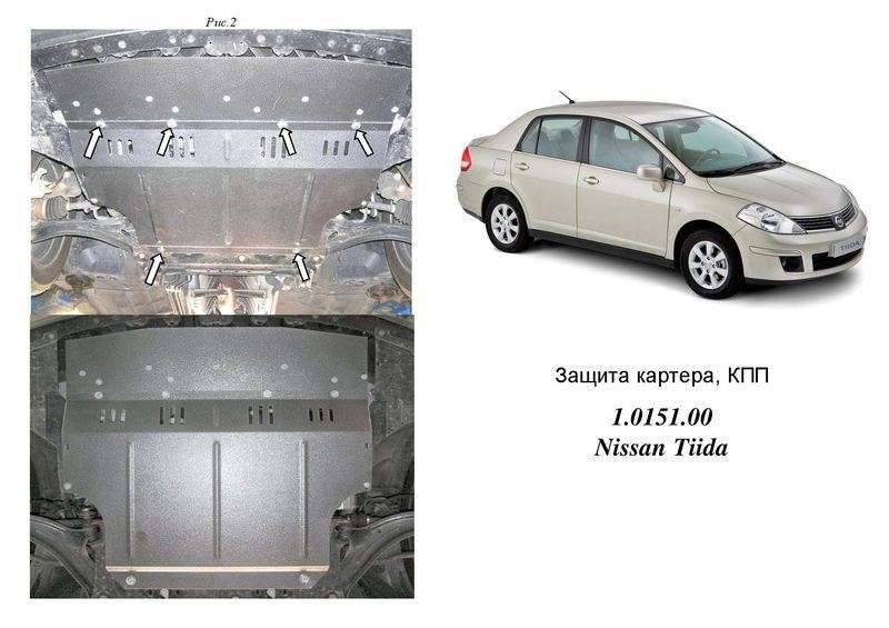 Kolchuga 2.0151.00 Захист двигуна Kolchuga преміум 2.0151.00 для Nissan (КПП, радіатор) 2015100: Приваблива ціна - Купити в Україні на EXIST.UA!