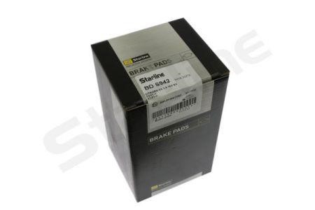 Тормозные колодки дисковые, комплект StarLine BD S942