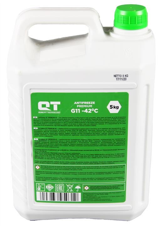Антифриз QT PREMIUM-42 G11 GREEN, 5 кг QT-oil QT512425