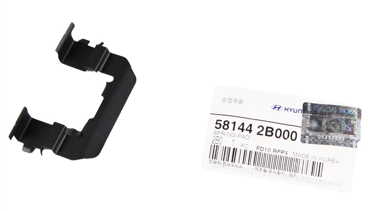 Пружина прижимная колодок тормозных Hyundai/Kia 58144-2B000