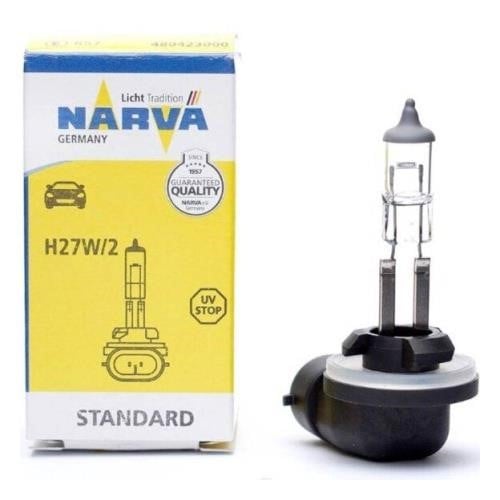 Narva 480423000 Лампа галогенна Narva Standard 12В H27W/2 27Вт 480423000: Купити в Україні - Добра ціна на EXIST.UA!