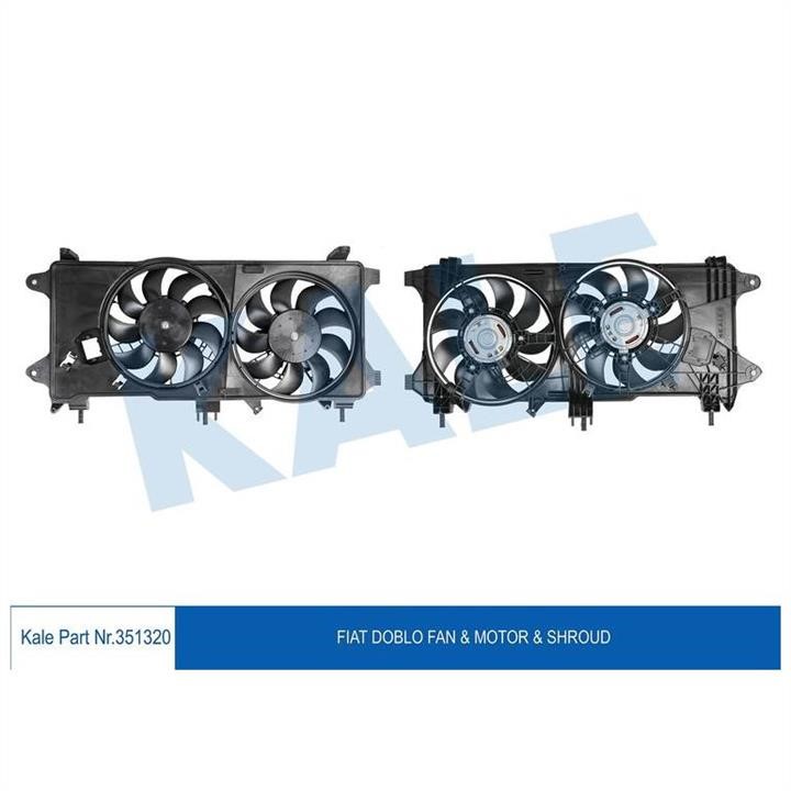 351320 Kale Oto Radiator Вентилятор радиатора