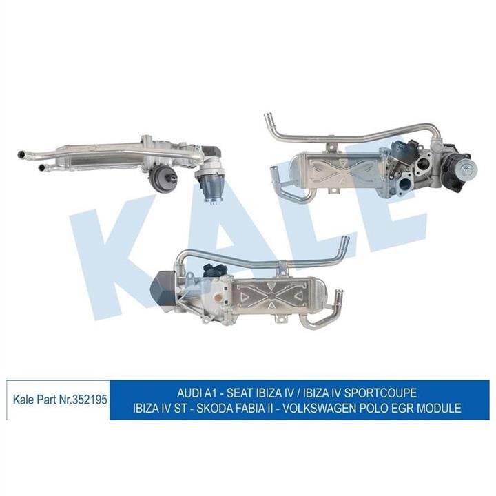 352195 Kale Oto Radiator Клапан рециркуляції відпрацьованих газів EGR