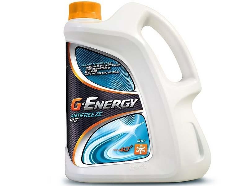 G-energy 2422210100 Охолоджуюча рідина G-Energy Antifreeze SNF 40, 5 кг 2422210100: Купити в Україні - Добра ціна на EXIST.UA!