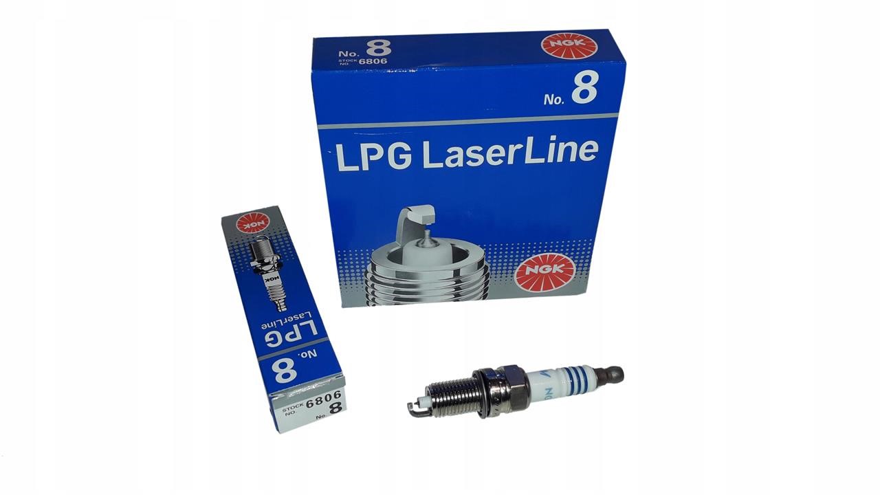 NGK 6806 Свіча запалювання NGK LaserLine LPG 8 6806: Купити в Україні - Добра ціна на EXIST.UA!