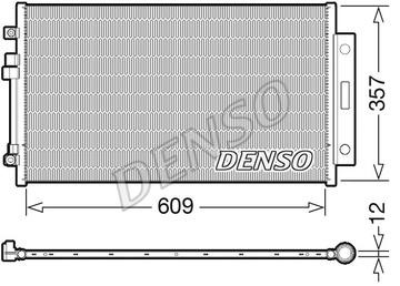 DENSO DCN09004 Радіатор кондиціонера (Конденсатор) DCN09004: Купити в Україні - Добра ціна на EXIST.UA!