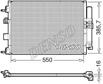DENSO DCN10046 Радіатор кондиціонера (Конденсатор) DCN10046: Купити в Україні - Добра ціна на EXIST.UA!