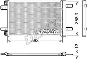 DENSO DCN21032 Радіатор кондиціонера (Конденсатор) DCN21032: Купити в Україні - Добра ціна на EXIST.UA!