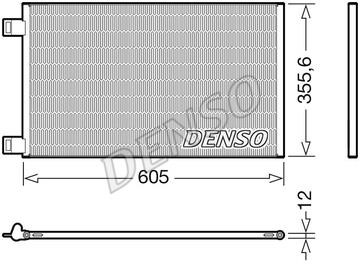 DENSO DCN23041 Радіатор кондиціонера (Конденсатор) DCN23041: Купити в Україні - Добра ціна на EXIST.UA!