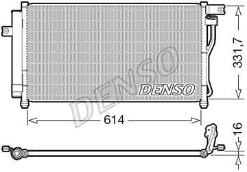 DENSO DCN41009 Радіатор кондиціонера (Конденсатор) DCN41009: Купити в Україні - Добра ціна на EXIST.UA!