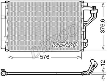 DENSO DCN41010 Радіатор кондиціонера (Конденсатор) DCN41010: Купити в Україні - Добра ціна на EXIST.UA!
