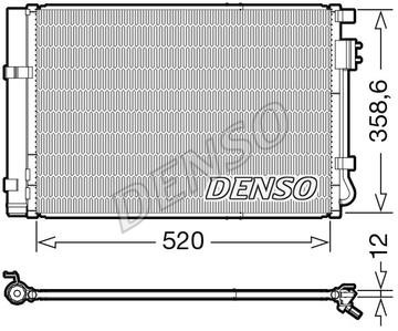 DENSO DCN41011 Радіатор кондиціонера (Конденсатор) DCN41011: Купити в Україні - Добра ціна на EXIST.UA!