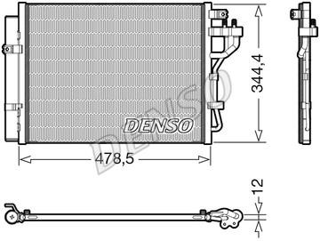 DENSO DCN43006 Радіатор кондиціонера (Конденсатор) DCN43006: Купити в Україні - Добра ціна на EXIST.UA!