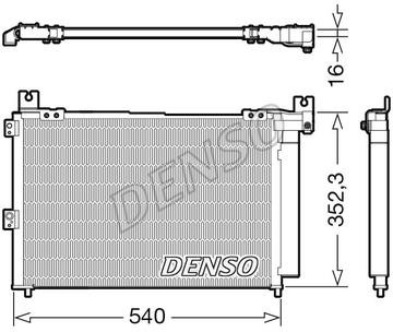 DENSO DCN44014 Радіатор кондиціонера (Конденсатор) DCN44014: Купити в Україні - Добра ціна на EXIST.UA!