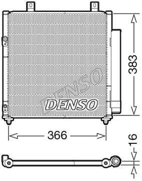 DENSO DCN45007 Радіатор кондиціонера (Конденсатор) DCN45007: Купити в Україні - Добра ціна на EXIST.UA!