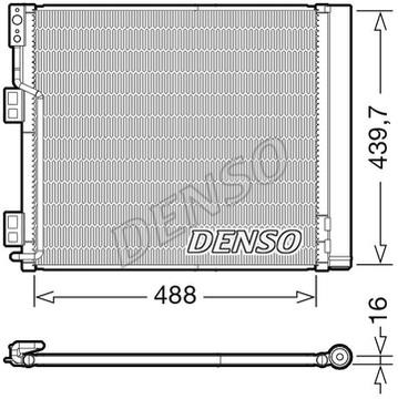 DENSO DCN46028 Радіатор кондиціонера (Конденсатор) DCN46028: Купити в Україні - Добра ціна на EXIST.UA!