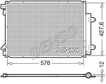 DENSO DCN47008 Радіатор кондиціонера (Конденсатор) DCN47008: Купити в Україні - Добра ціна на EXIST.UA!