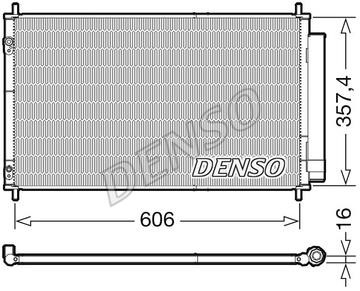 DENSO DCN50058 Радіатор кондиціонера (Конденсатор) DCN50058: Купити в Україні - Добра ціна на EXIST.UA!