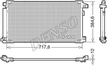 DENSO DCN50061 Радіатор кондиціонера (Конденсатор) DCN50061: Купити в Україні - Добра ціна на EXIST.UA!