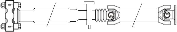 GKN-Spidan 28220 Вал карданний 28220: Купити в Україні - Добра ціна на EXIST.UA!