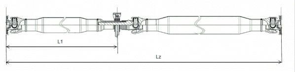 GKN-Spidan GKNP20040 Вал карданний GKNP20040: Купити в Україні - Добра ціна на EXIST.UA!