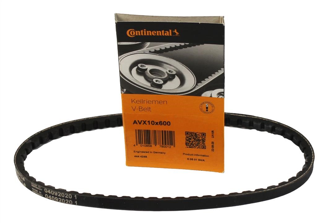 Купить Contitech AVX10X600 – отличная цена на EXIST.UA!