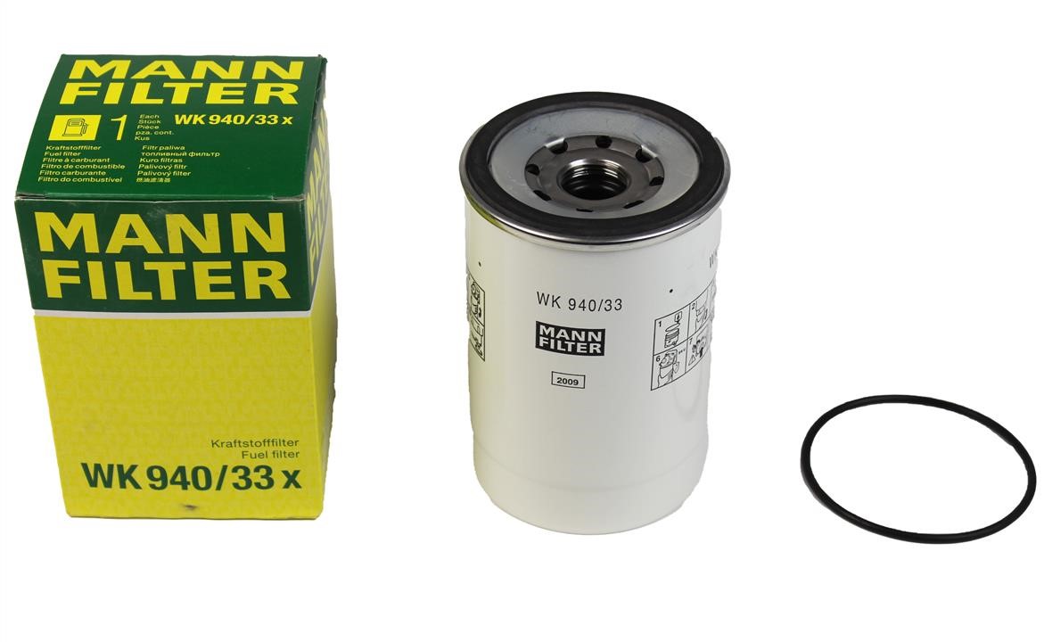 Фільтр палива Mann-Filter WK 940&#x2F;33 X