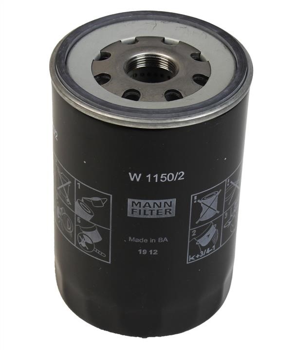 Mann-Filter W 1150/2 Фільтр масляний W11502: Купити в Україні - Добра ціна на EXIST.UA!