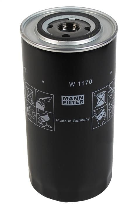 Mann-Filter W 1170 Фільтр масляний W1170: Купити в Україні - Добра ціна на EXIST.UA!
