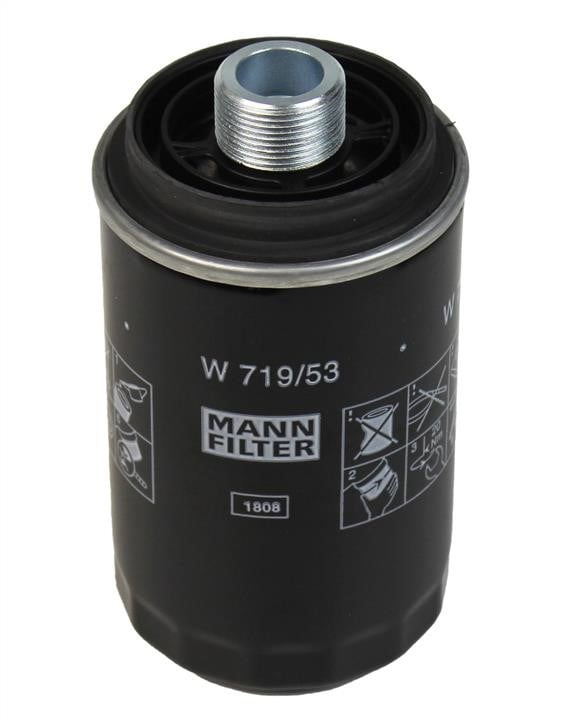 Mann-Filter W 719/53 Фільтр масляний W71953: Купити в Україні - Добра ціна на EXIST.UA!