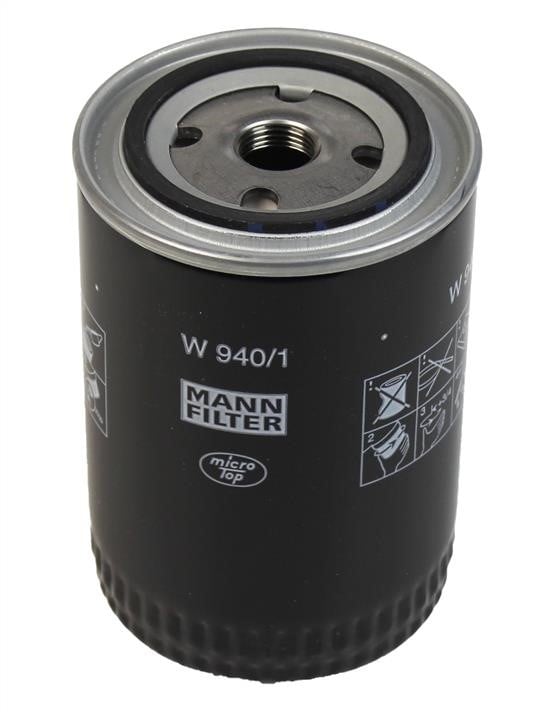 Mann-Filter W 940/1 Фільтр масляний W9401: Купити в Україні - Добра ціна на EXIST.UA!