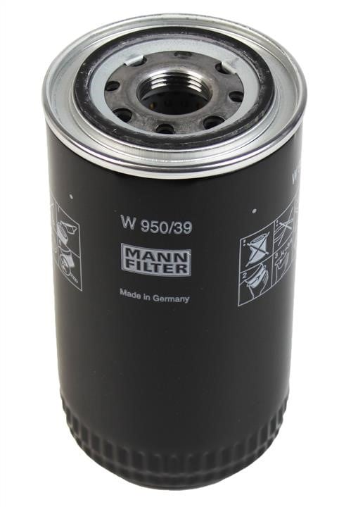 Mann-Filter W 950/39 Фільтр масляний W95039: Приваблива ціна - Купити в Україні на EXIST.UA!