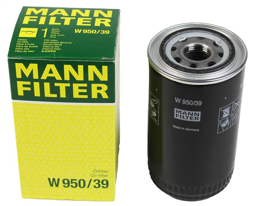 Фільтр масляний Mann-Filter W 950&#x2F;39