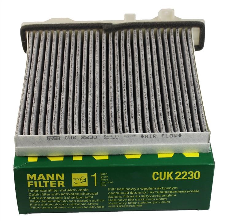 Фільтр салону з активованим вугіллям Mann-Filter CUK 2230