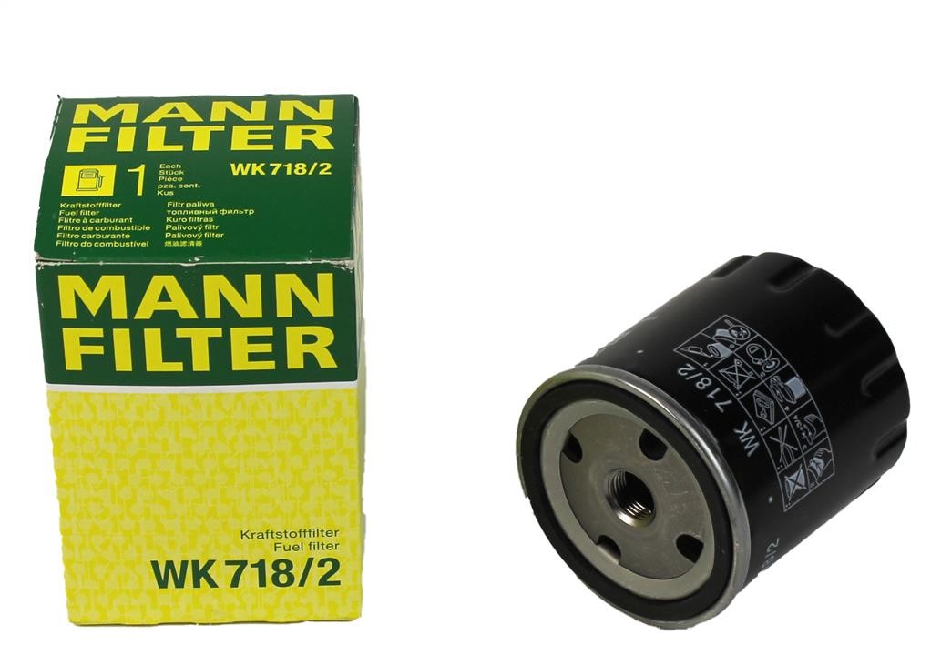 Фільтр палива Mann-Filter WK 718&#x2F;2