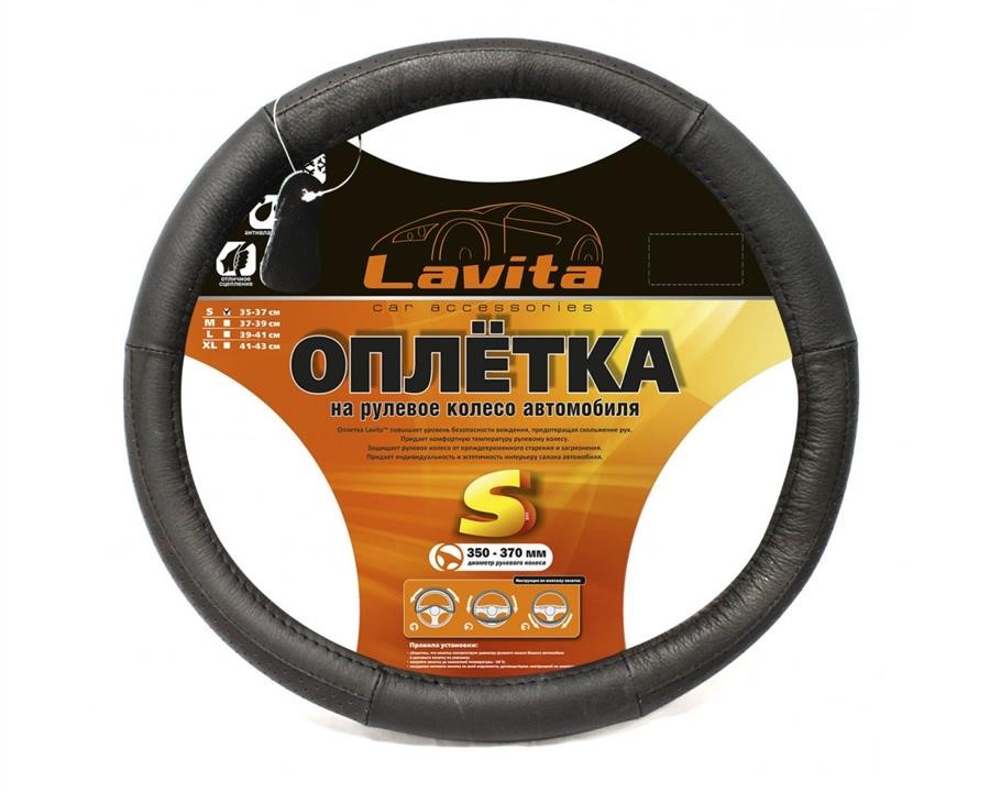 Lavita LA 26-B305-1-S Чохол на кермо шкіряний чорний S (35-37 см) LA26B3051S: Купити в Україні - Добра ціна на EXIST.UA!