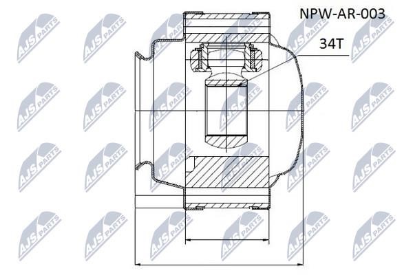 Купить NTY NPW-AR-003 по низкой цене в Украине!