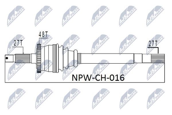 Купити NTY NPW-CH-016 за низькою ціною в Україні!