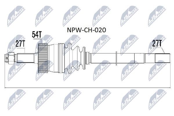 Купити NTY NPW-CH-020 за низькою ціною в Україні!