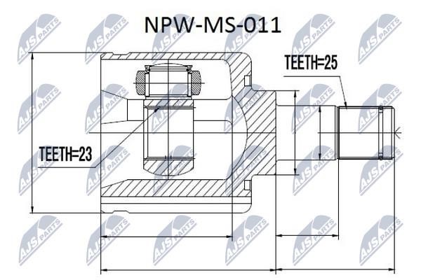 Купить NTY NPW-MS-011 по низкой цене в Украине!