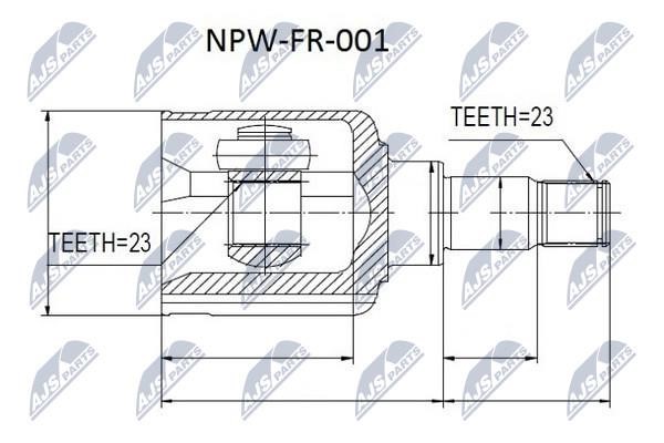 Купити NTY NPW-FR-001 за низькою ціною в Україні!